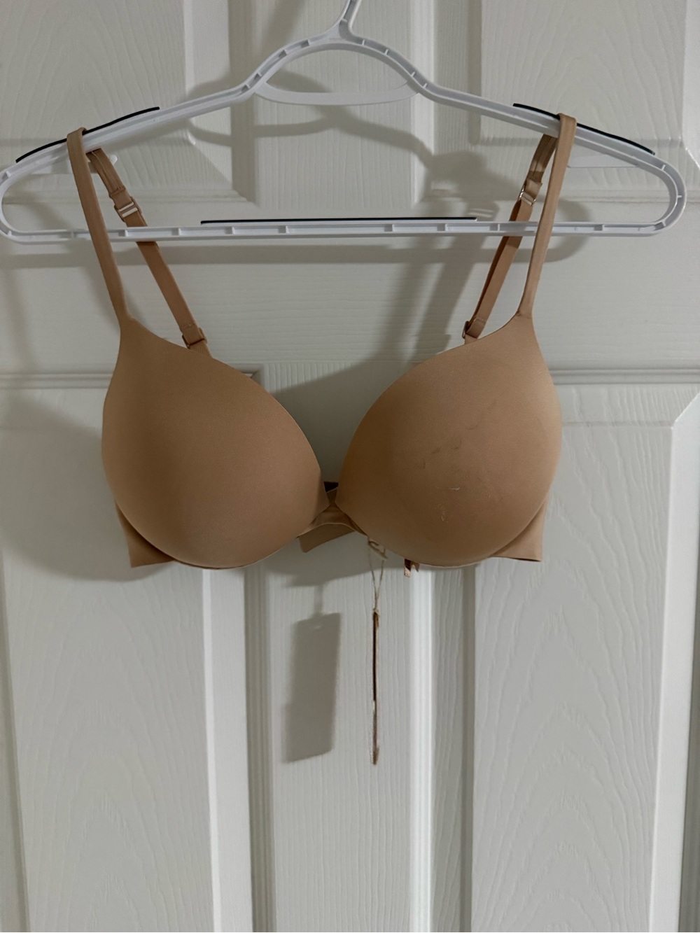 SKIMS clay ultimate push-up plunge bra